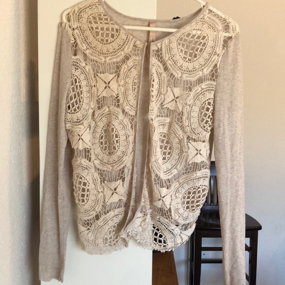 Crochet soft sweater